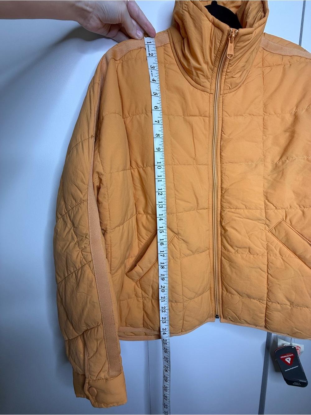 Free People Movement Packable Lightweight Pippa Puffer Jacket NWT Small Orange - Picture 11 of 13